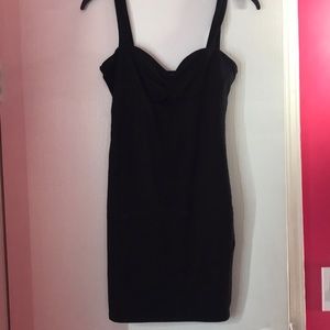 Mini black dress